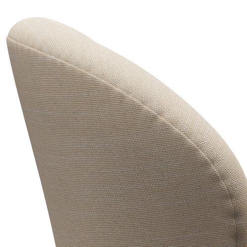 [product_category]-Fritz Hansen Swan Lounge Chair, Warm Graphite/Sunniva Crème/Sand-Fritz Hansen-3320-SV423-WGBASE-FRI-5