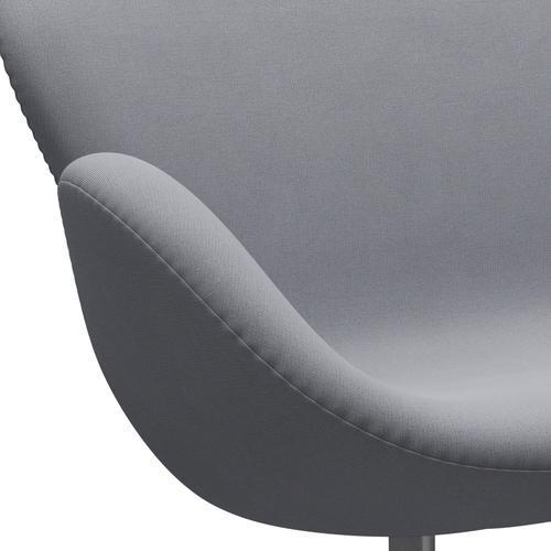 [product_category]-Fritz Hansen Swan Sofa 2 Seater, Silver Grey/Christianshavn Light Grey Uni-Fritz Hansen-3321-CH1170-SGBASE-FRI-7