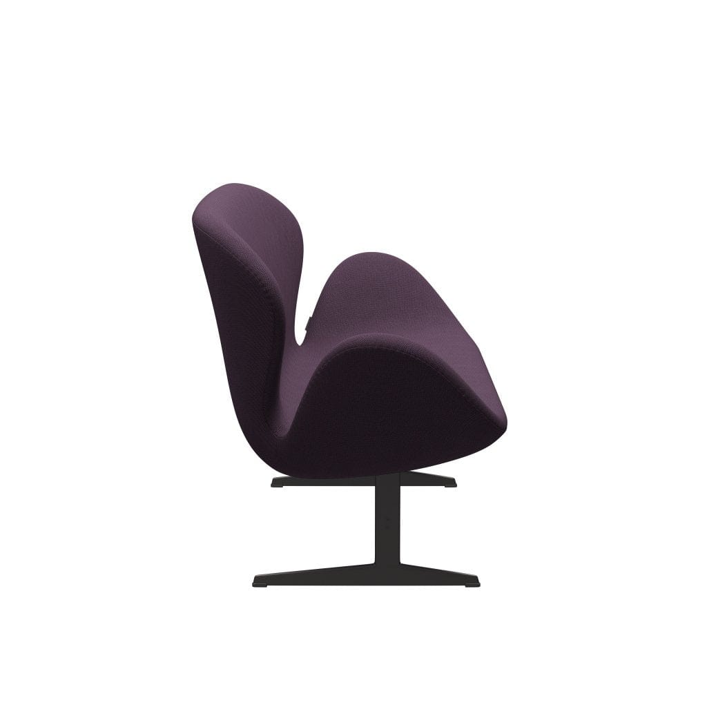 [product_category]-Fritz Hansen Swan Sofa 2 Seater, Warm Graphite/Capture Violet Dark-Fritz Hansen-3321-CP7001-WGBASE-FRI-3