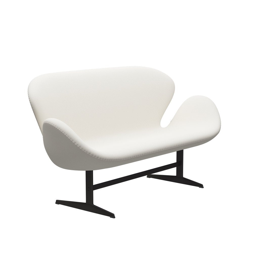 Fritz Hansen Svan soffa 2-personers, varm grafit/diablo snö