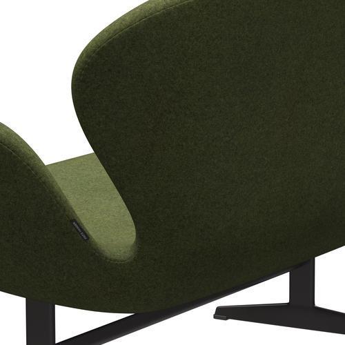 [product_category]-Fritz Hansen Swan Sofa 2 Seater, Warm Graphite/Divina Md Wintergreen-Fritz Hansen-3321-DMD943-WGBASE-FRI-5