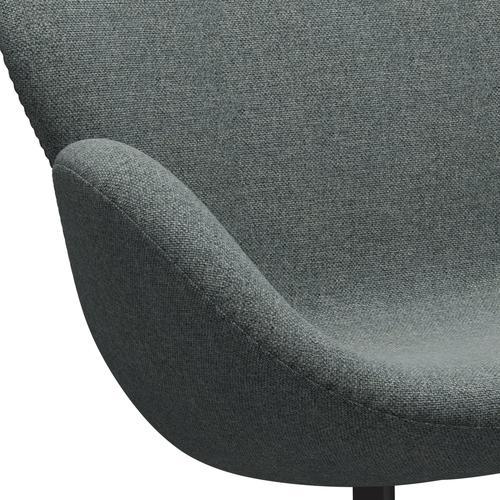 [product_category]-Fritz Hansen Swan Sofa 2 Seater, Warm Graphite/Hallingdal Grey-Fritz Hansen-3321-HAL130-WGBASE-FRI-7