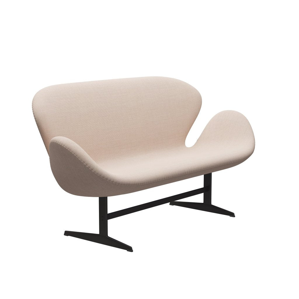 Fritz Hansen Svanesofa 2-Personers, Warm Graphite/Sunniva Sand/Pale Pink