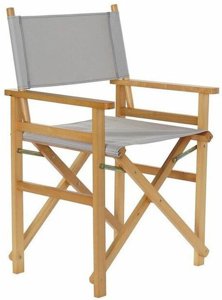 Garden Chair DKD Heminredning grå naturlig tallved 56 x 48 x 87 cm (56