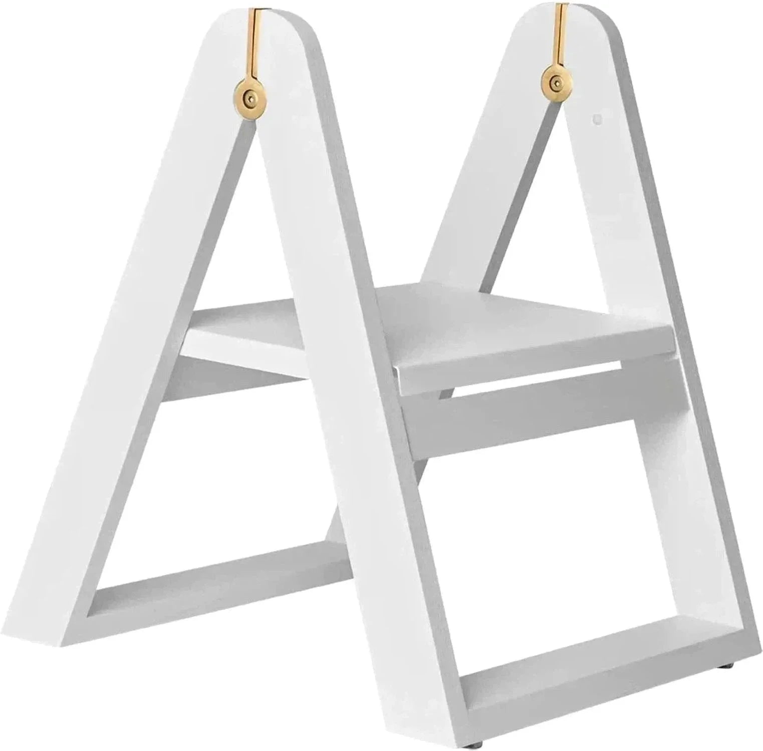 Gejst Rechech Step Stool Ladder, White