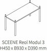 Gejst SCEENE Reol Modul 3, Lys Eg