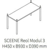 Gejst SCEENE Reol Modul 3, Sort Eg