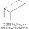 Gejst SCEENE Reol Modul 4, Sort Eg