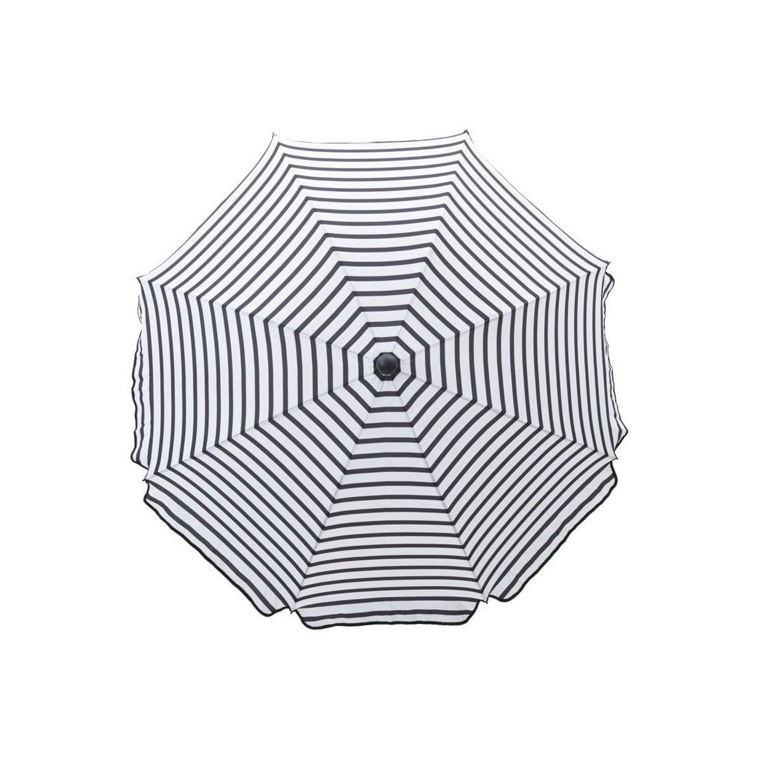 House Doctor Beach/Garden umbrella, HDOktogon, Black/White