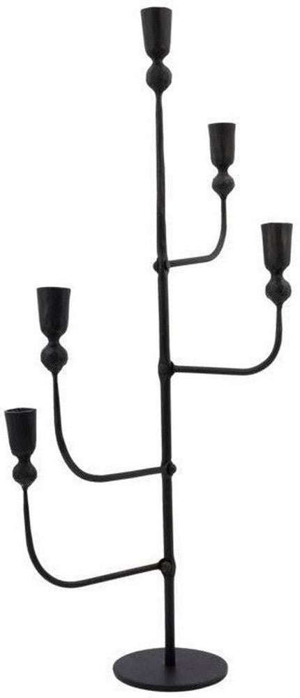 [product_category]-House Doctor Candle stand w. 5 cups, HDIra, Black-House Doctor-5707644787360-206200300-HOU-1