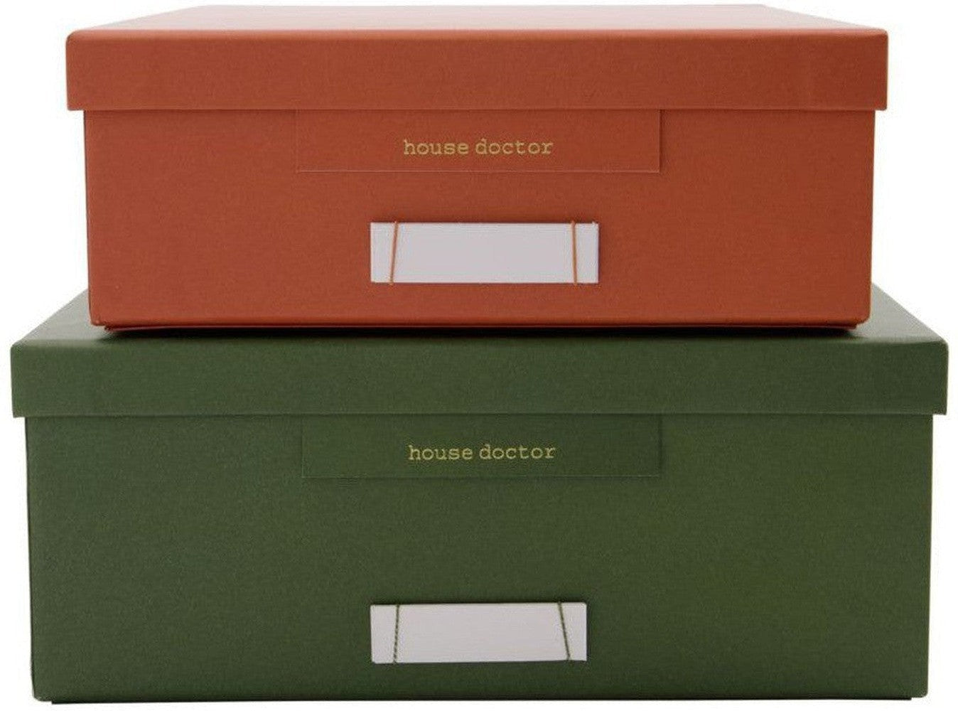 [product_category]-House Doctor Storage boxes, HDKeep, Green/Orange-House Doctor-5707644870062-202740282-HOU-1