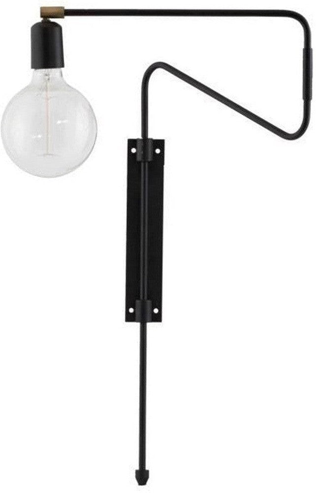 [product_category]-House Doctor Wall lamp, HDSwing, Black-House Doctor-5707644447639-203660210-HOU-1