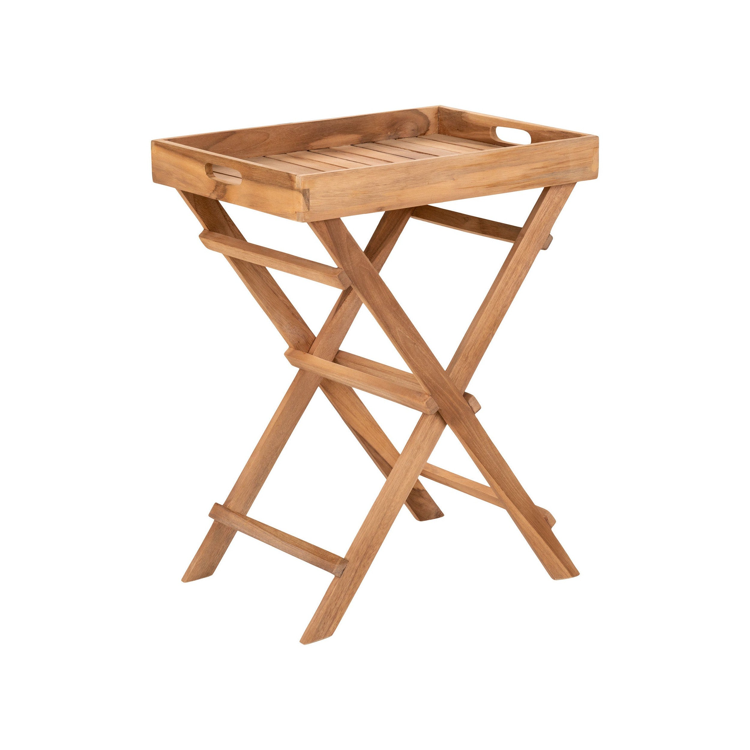 House Nordic Ronda Teak Tray Table