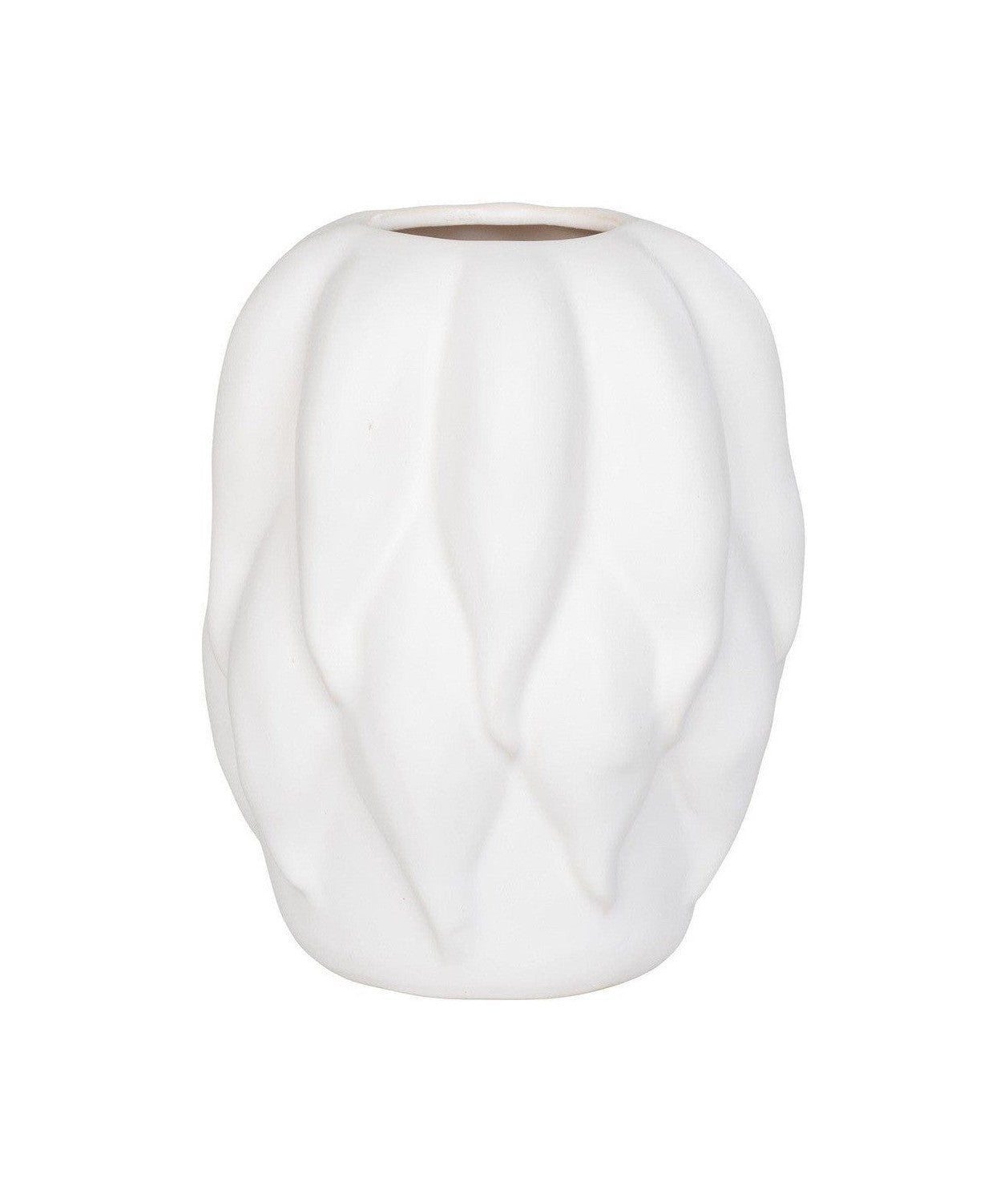 House Nordic Vase, Keramik, Beige, 19,5x19,5x26 Cm 