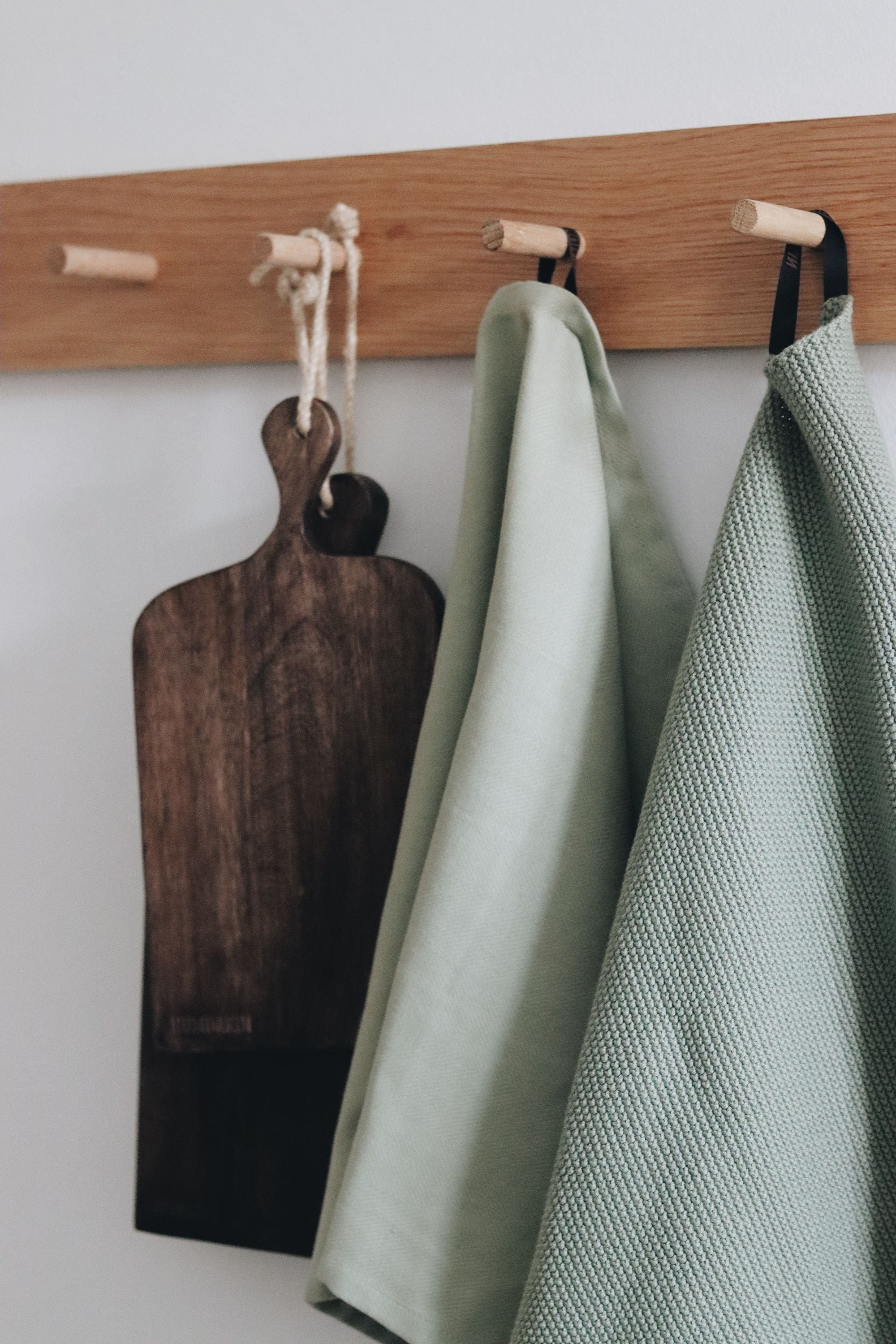 Humdakin Knitted Køkkenhåndklæde, Green Tea