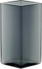 Iittala Ruutu Vase Gray, 18 cm