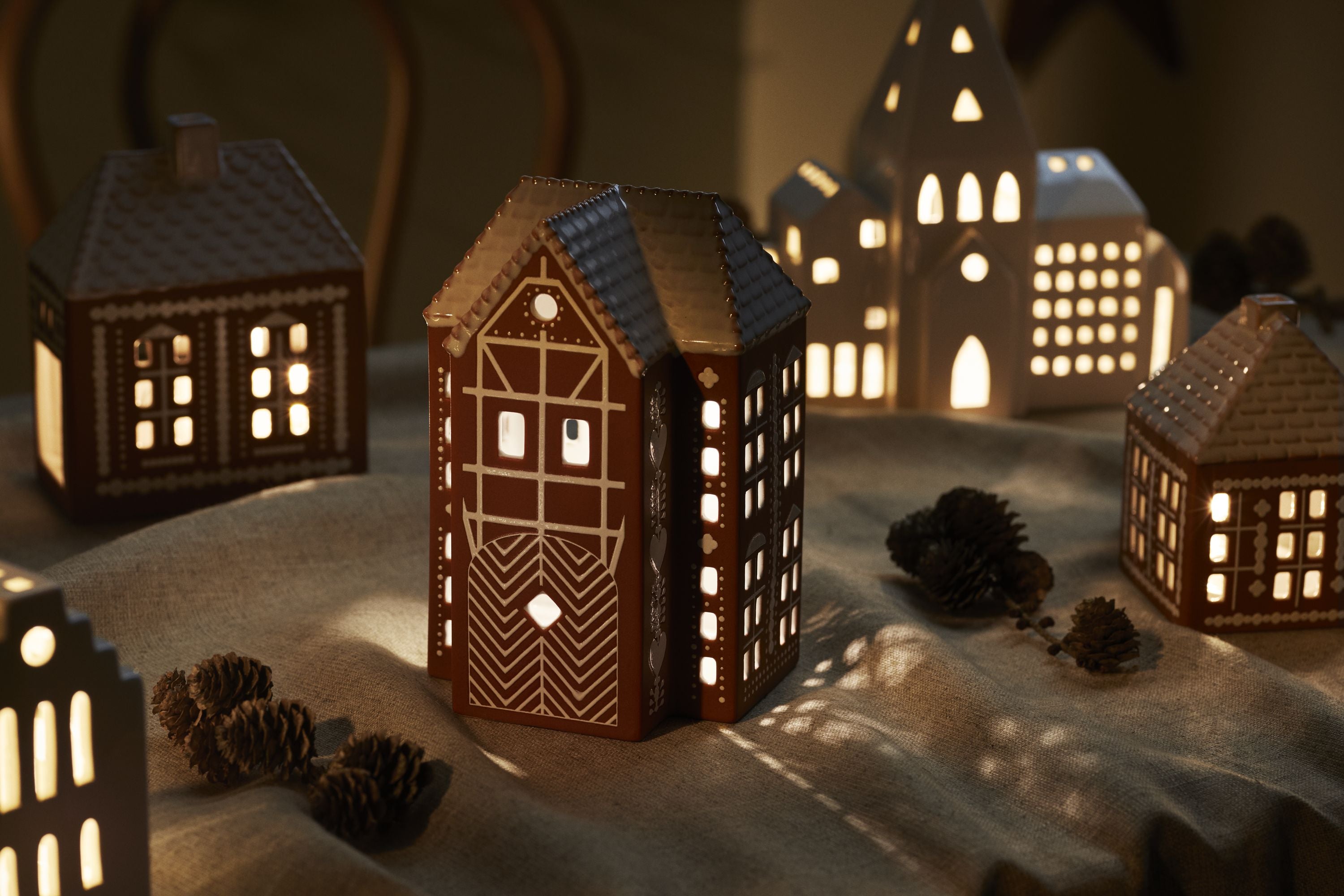 [product_category]-Kähler Gingerbread Lighthouse, Large-Kähler-5703779184951-693522-KAH-17