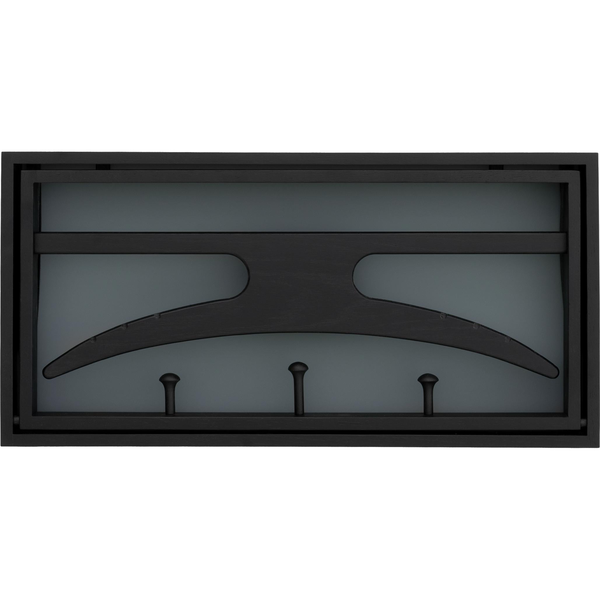 [product_category]-Klassik Studio The Hanger Black Oak Stained, Grey/Blue-Klassik Studio-5714172000946-95500360-KLA-1