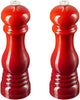 Le Creuset Salt And Pepper Mill Set 21 Cm, Cerise