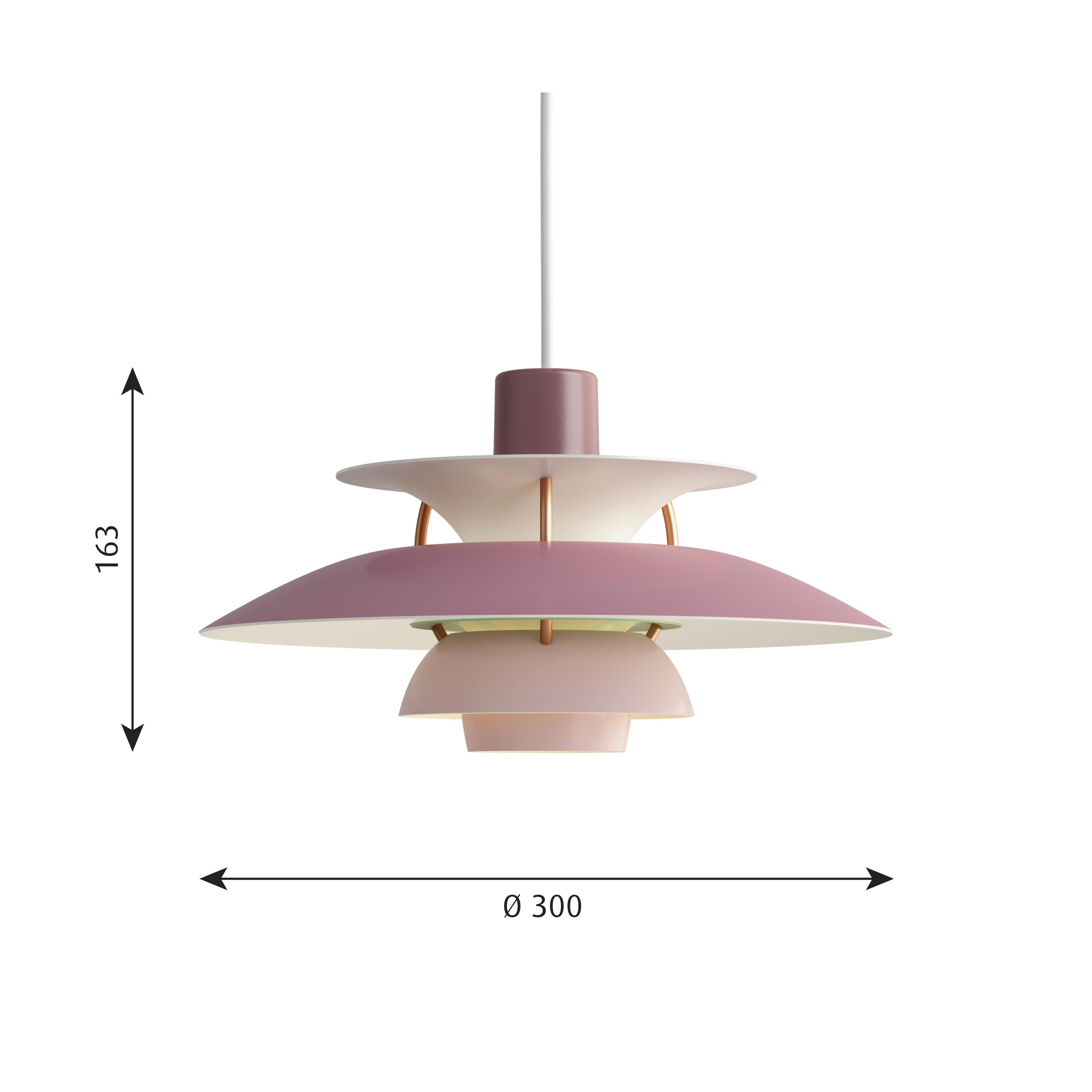 [product_category]-Louis Poulsen Ph 5 Mini Pendant, Hues Of Rose-Louis Poulsen-5703411663356-5741095094-LOU-2