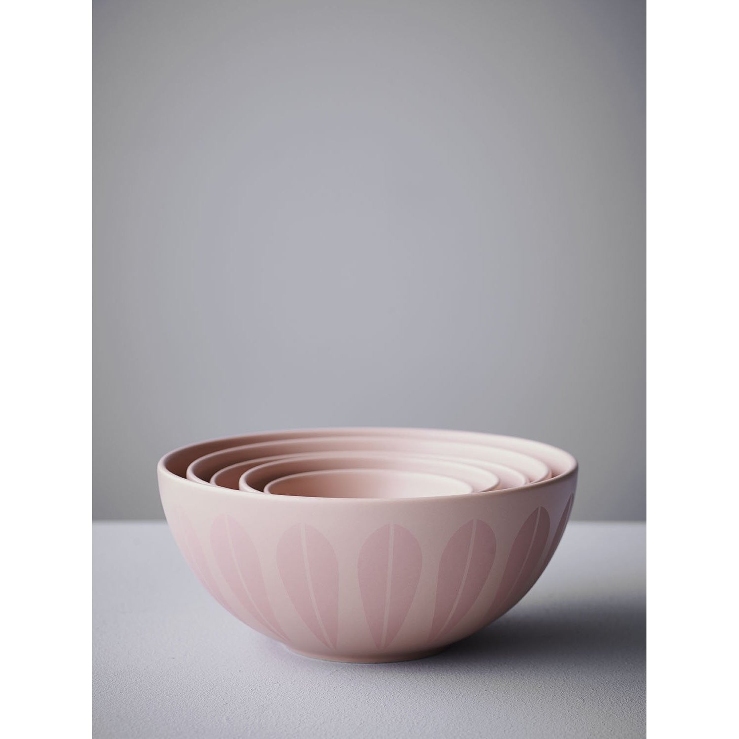 Lucie Kaas Arne Clausen Bowl mörkröd, 15 cm