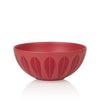 Lucie Kaas Arne Clausen Red Lotus Bowl, Ø24 cm