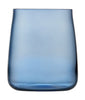 Lyngby Glas Krystal Zero Water Glass 42 Cl 4 stk, blå