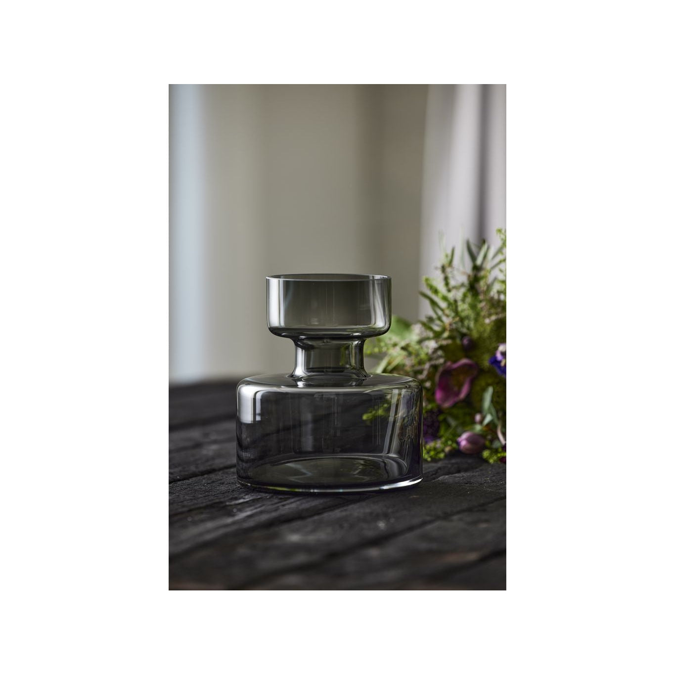 [product_category]-Lyngby Glas Tubular Vase H: 20 Cm, Smoke-Lyngby Glas-5722000239147-23914-LYN-13