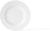 Lyngby Porcelæn Rhombe Coupe Plate White, 20 cm