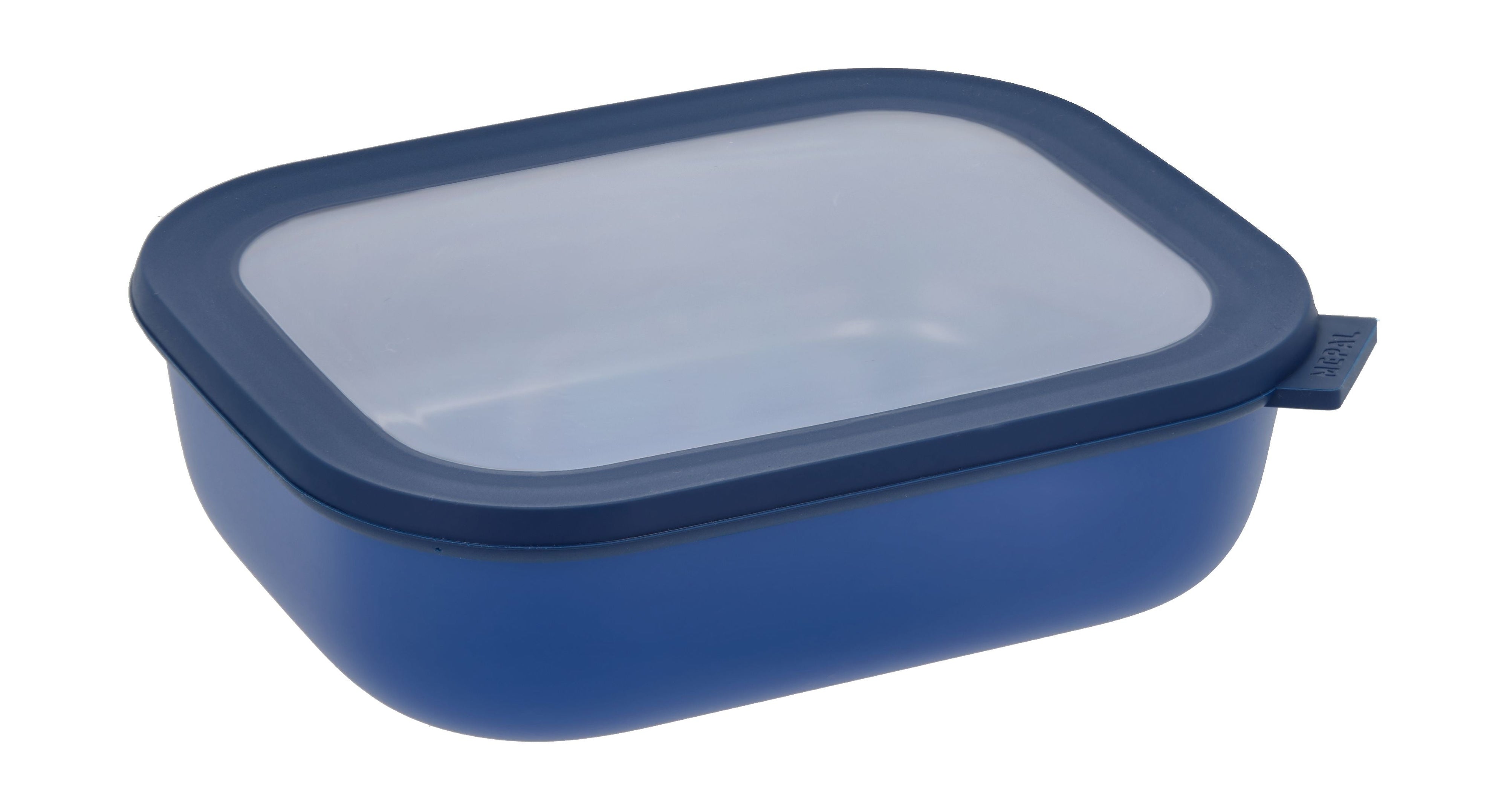 [product_category]-Mepal Cirqula Rectangular Bowl With Lid 2 L, Vivid Blue-Mepal-8720294022077-30246-MEP-1