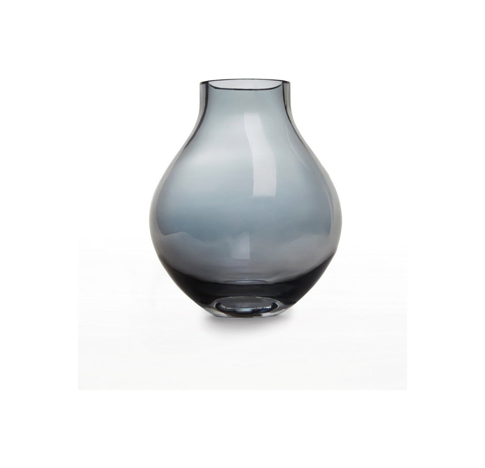 modern classic glass vase in bulb shape, electroplated : ENVIE 18SI