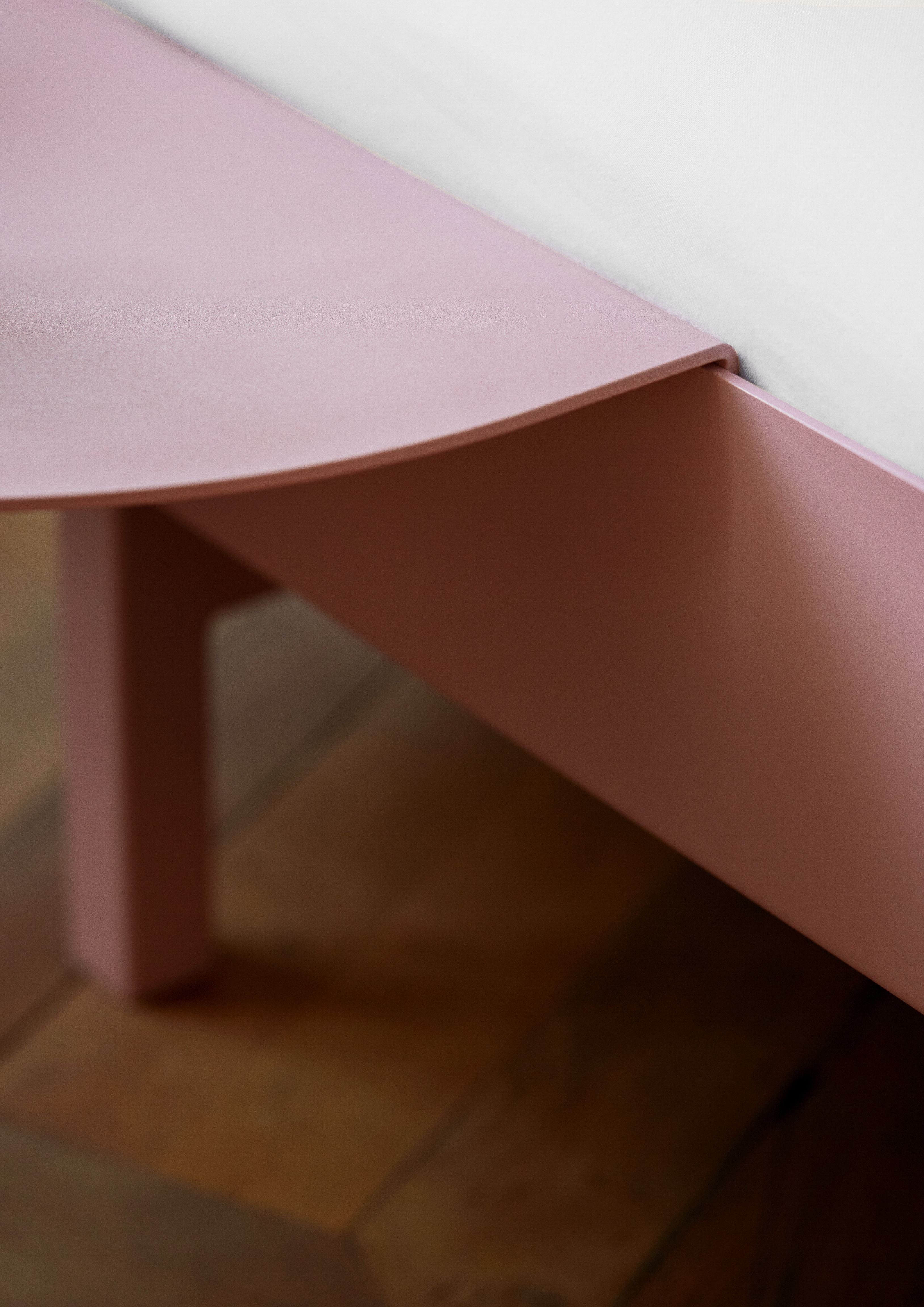 Moebe Seng med 1 Sengebord 90-180 Cm, Dusty Rose