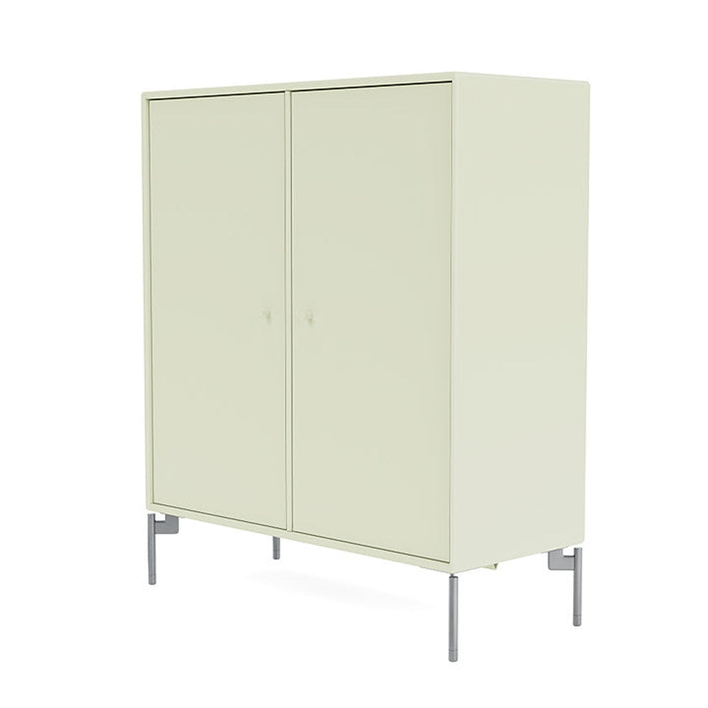 Montana Cover Closet med benen, Pomelo Green/Chrome Mat