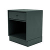 Montana Dream Bedside Table med 7 cm piedestal, svart jade