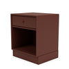 Montana Dream Bedside Table med 7 cm piedestal, Masala