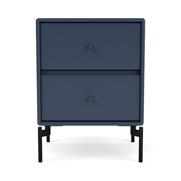 Montana Operation Drawing Table With Ben, Juniper Blue/Black