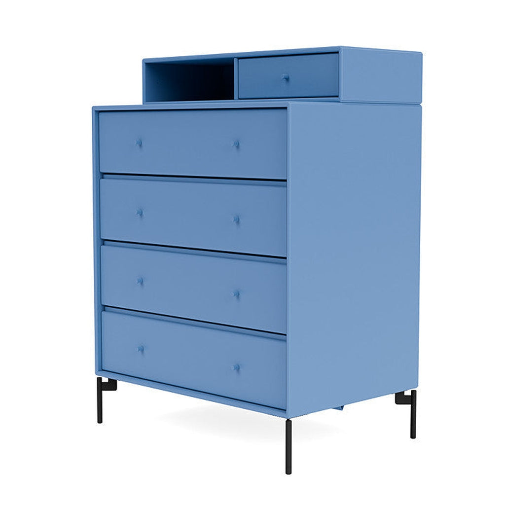 Montana Keep Bre of Drawers With Ben, Azure Blue/Black