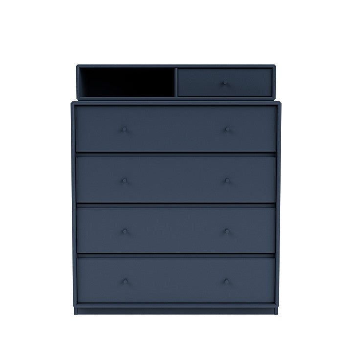 Montana Keep Bre of Drawers med 3 cm piedestal, Juniper Blue