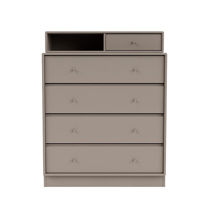 Montana Keep Bre of Drawers med 7 cm piedestal, tryffelgrå