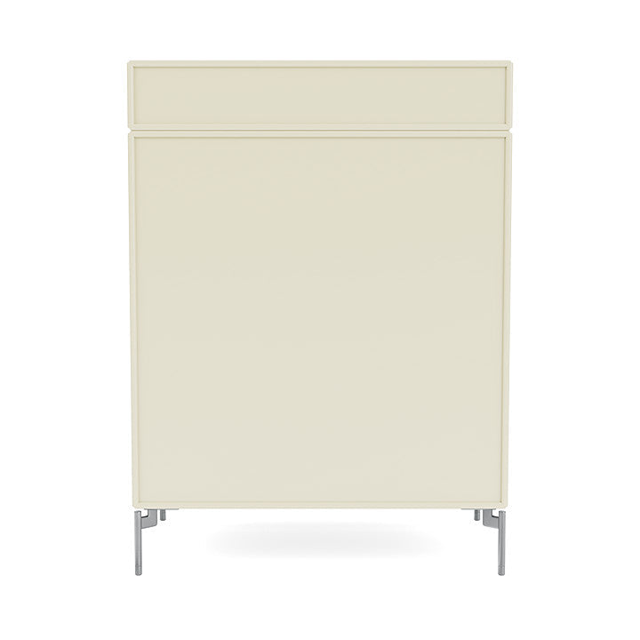 [product_category]-Montana Keep Chest Of Drawers With Legs, Vanilla/Matt Chrome-Montana Furniture-5714322261876-0000KEEP-150-01-MON-4