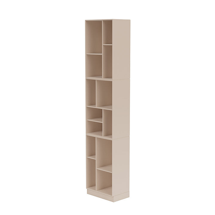 [product_category]-Montana Loom High Bookcase With 7 Cm Plinth, Clay-Montana Furniture-5715288346751-0000LOOM-168-07-MON-1