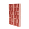 Montana Read Spacious Bookshelf With 3 Cm Plinth, Ruby