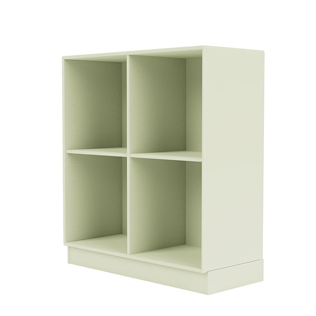 Montana Show Bookhelf med 7 cm piedestal, Pomelo Green