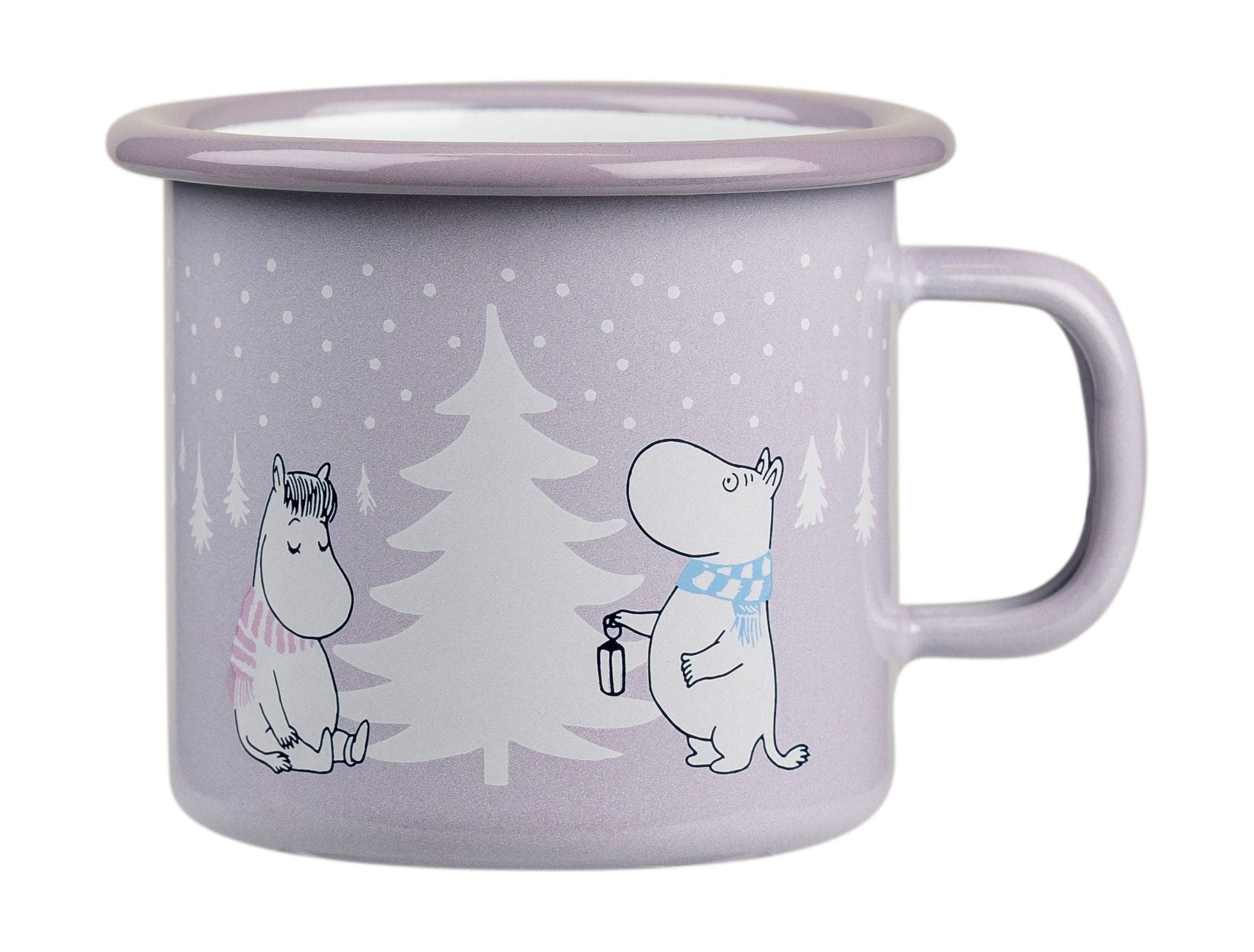 [product_category]-Muurla Moomin Enamel Mug Snowfall-Muurla-6416114970032-1702-025-64-MUU-1