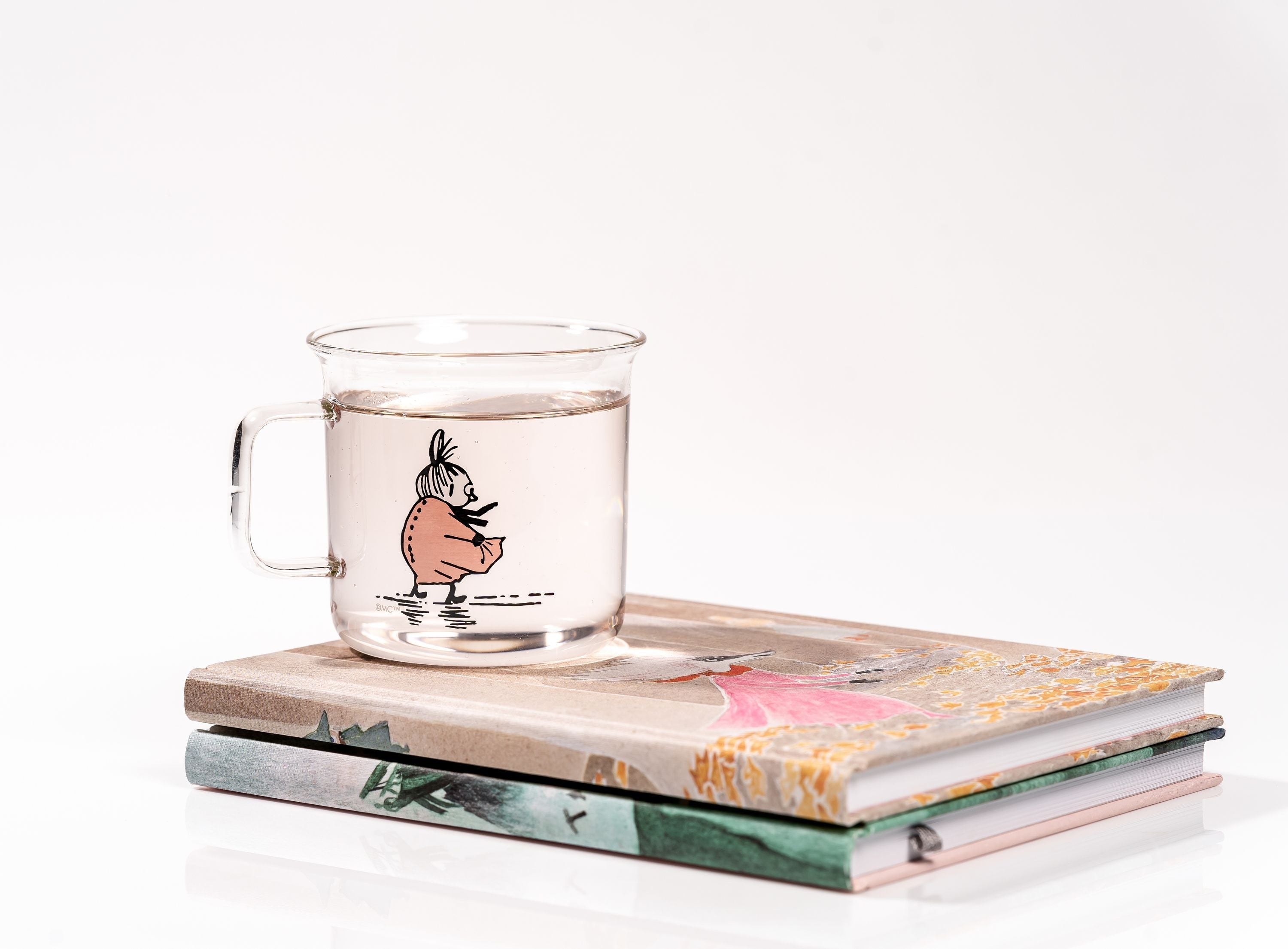 [product_category]-Muurla Moomin Glass Mug Little My, Clear-Muurla-6416114966615-716-035-08-MUU-10