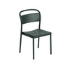 Muuto Linear Steel Side Chair, Mørkegrøn