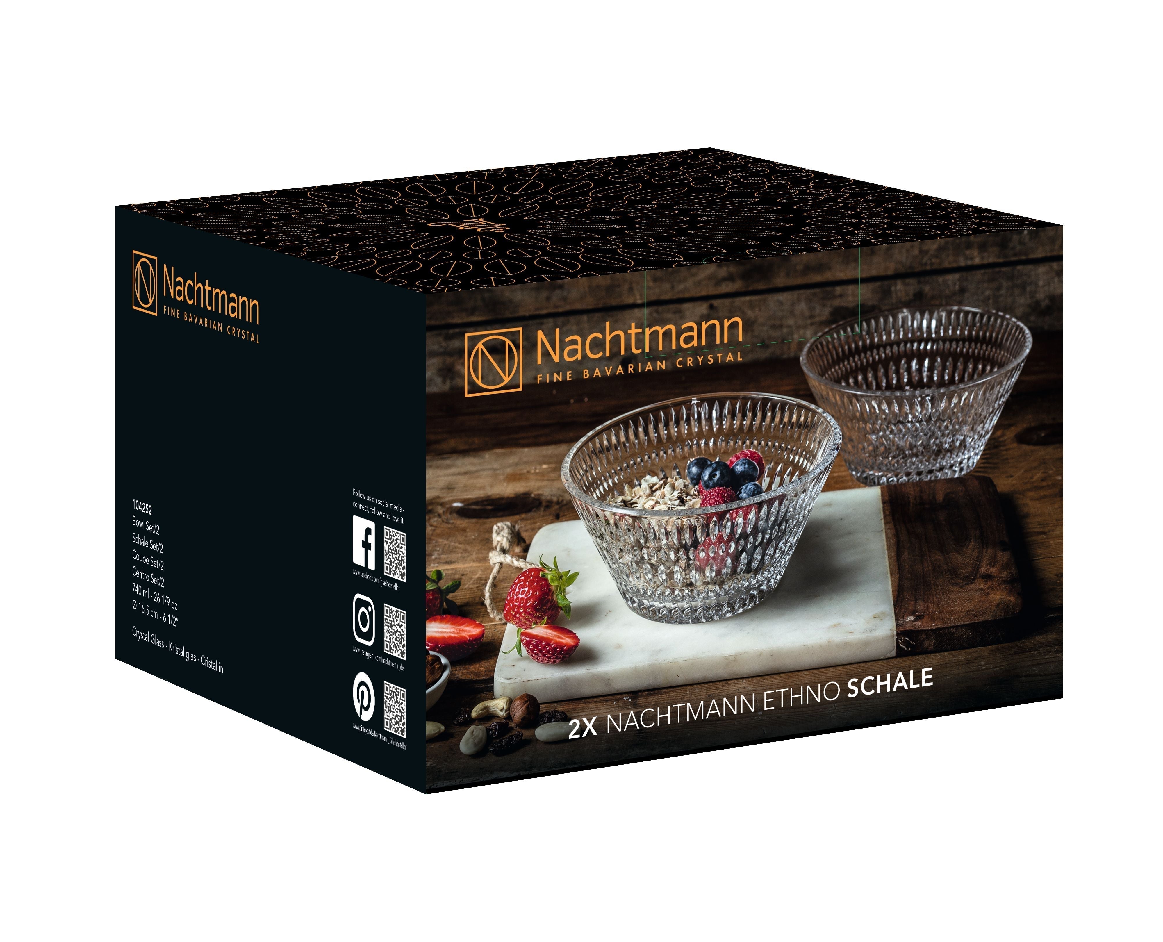 [product_category]-Nachtmann Ethno Bowl, Set Of 2-Nachtmann-4003762294218-104252-NAC-16