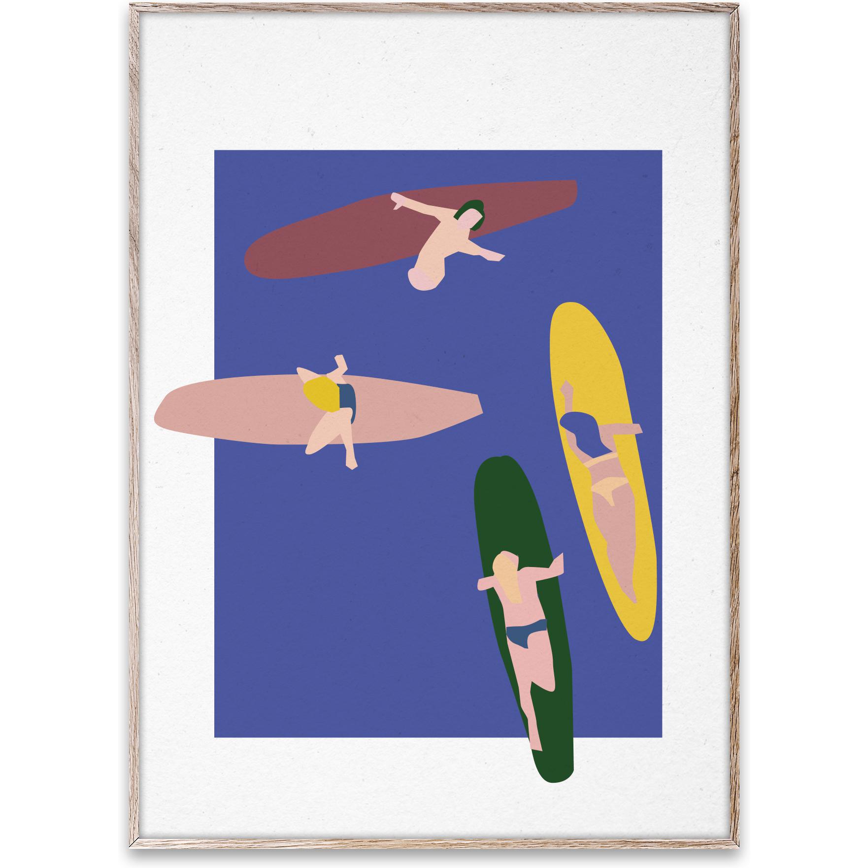 [product_category]-Paper Collective Surfers Poster, 50x70 Cm-Paper Collective-5713450010103-14056-PAP-1