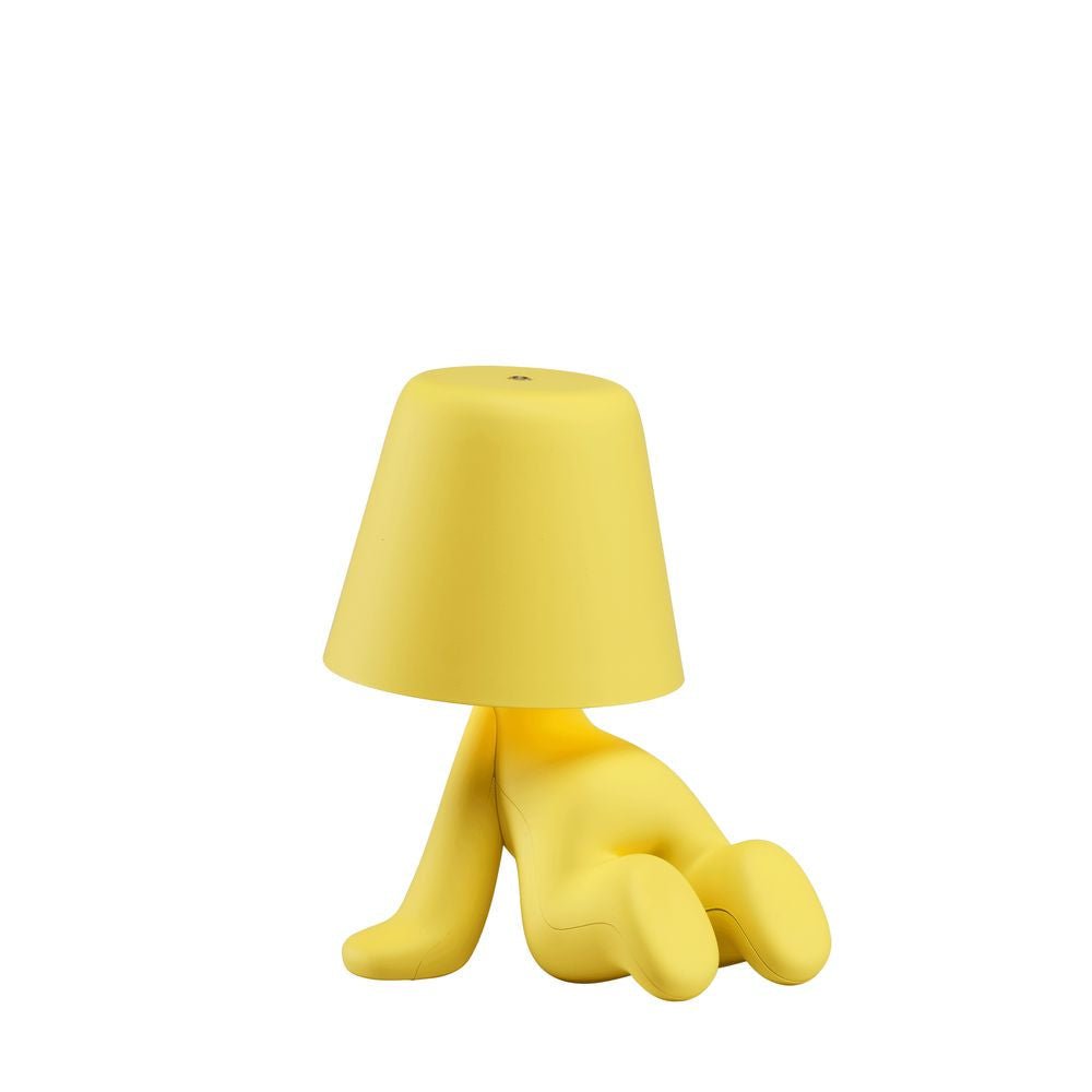 [product_category]-Qeeboo Sweet Brothers Table Lamp Ron, Yellow-Qeeboo-8052049058889-43006RN-YE-QEE-6