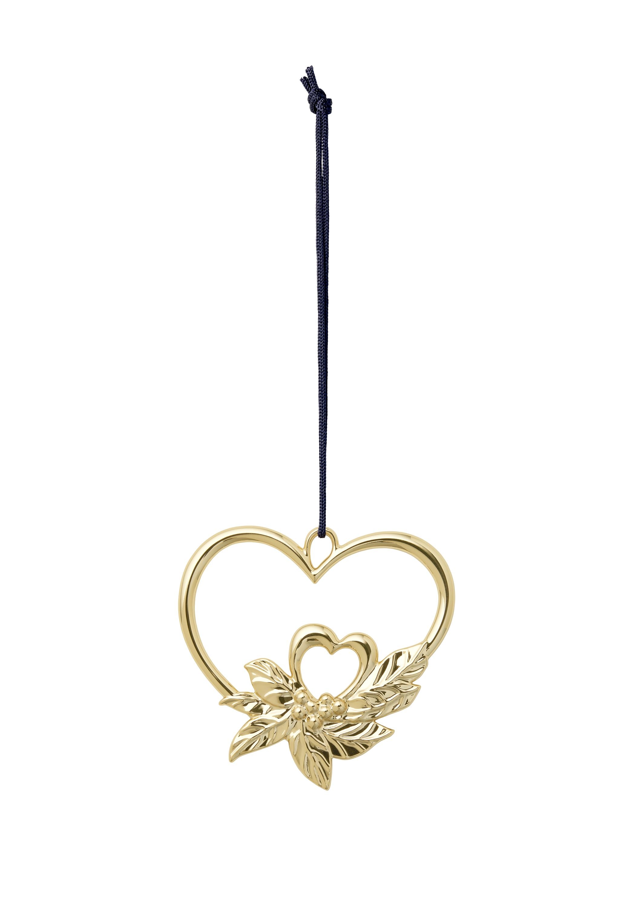 [product_category]-Rosendahl Double Heart H7 Cm Gold Plated-Rosendahl-5709513325802-32580-ROS-2